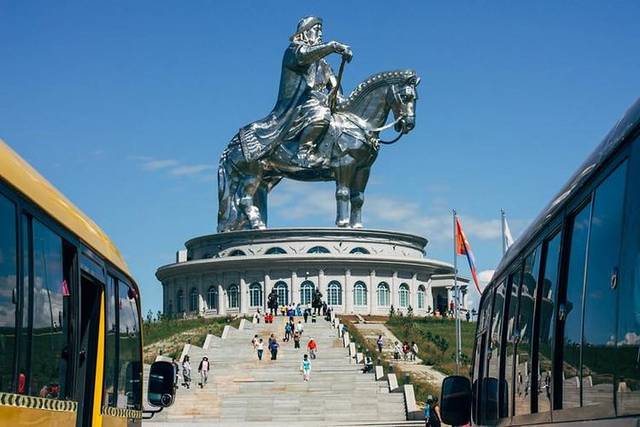 Genghis Statue