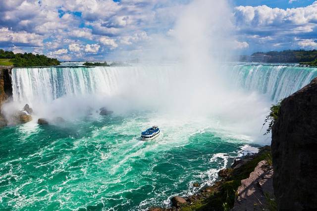 Behind the Falls