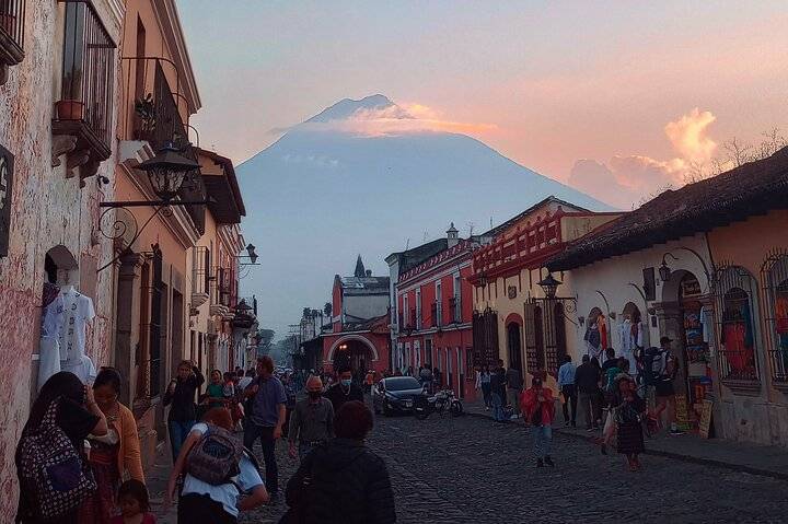Antigua & Volcano, Guatemala City