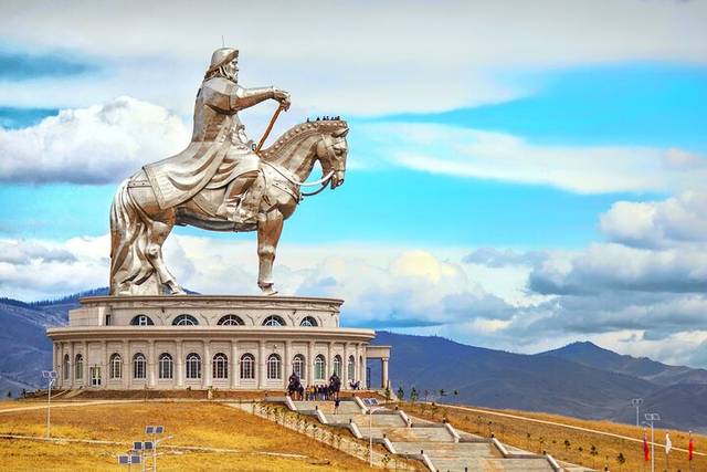 Genghis Statue