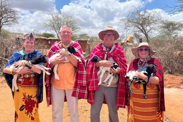 Maasai village