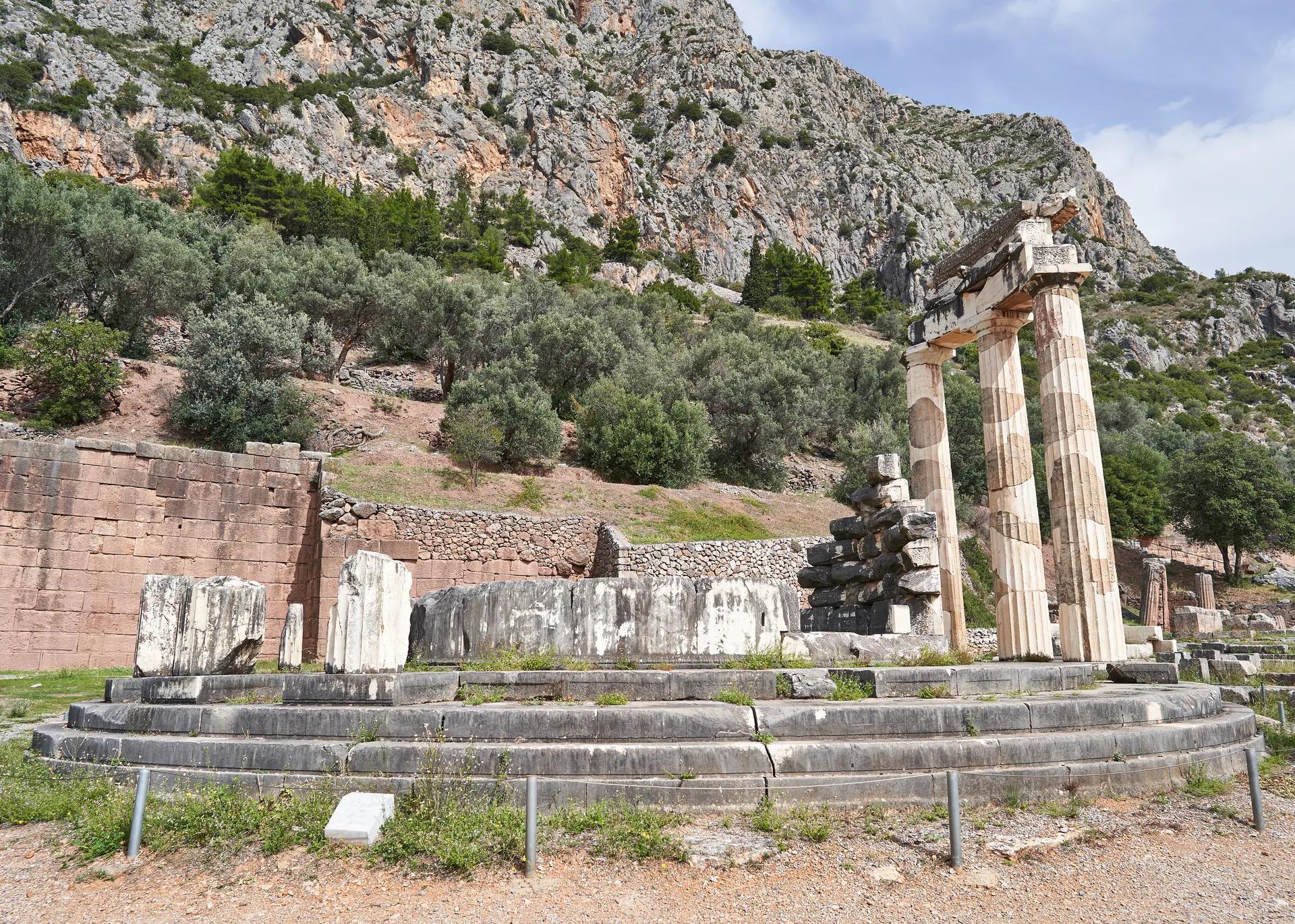 The Tholos in the Sanctuary of Athena Pronaia at Delphi