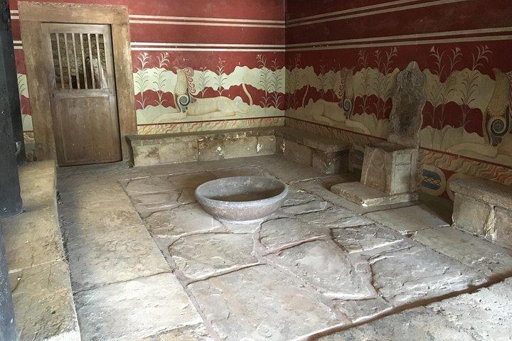 Palast von Knossos: Keine-Warteschlange-Ticket mit Reiseleiter