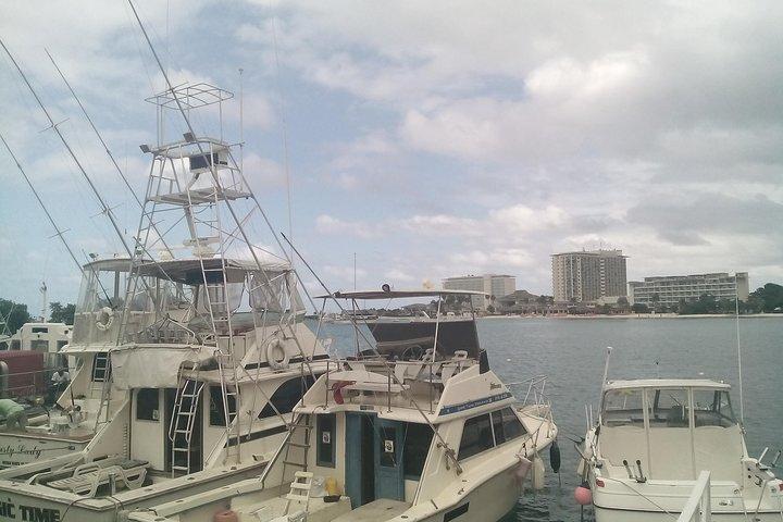 Aluguer de barco de pesca em alto mar privado Ocho Rios Jamaica