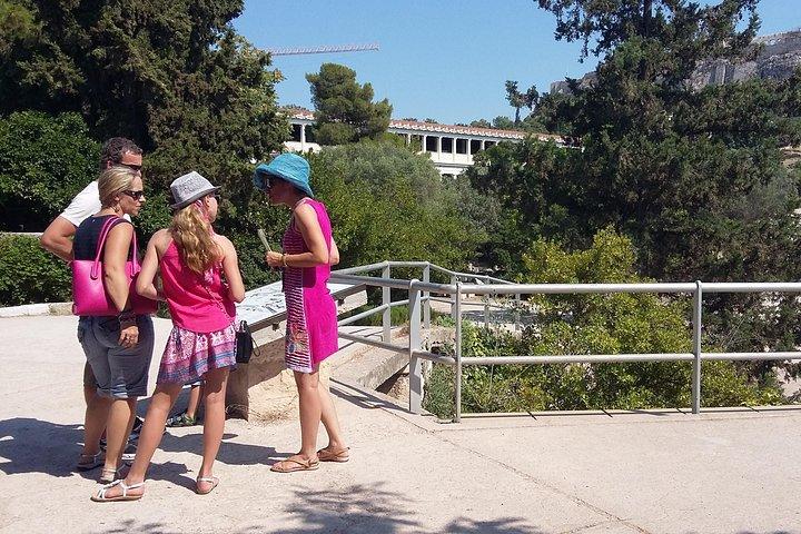 Tour privado por la Acrópolis para familias