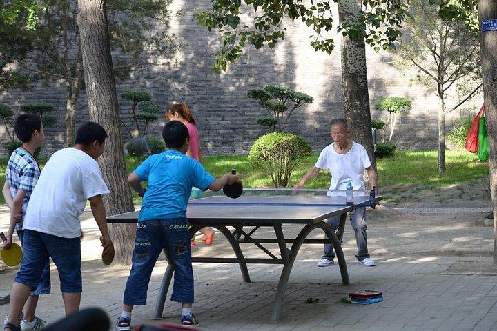 3 timer Xian Lokale Fritidsoplevelse Tour: Spadseretur i Park & ​​Play Ping-pong