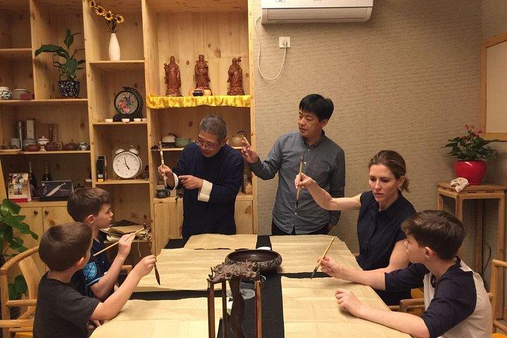 Classe de aprendizagem de tai chi e chinês