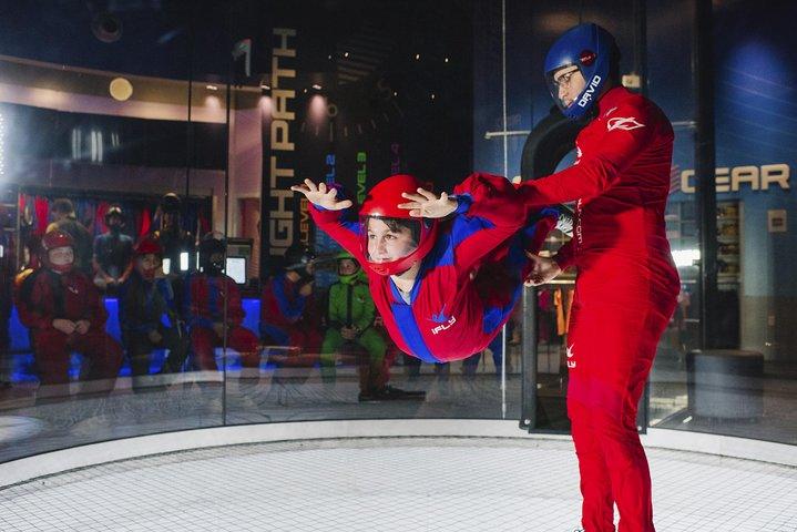 Austin Indoor Skydiving Experience with 2 Flights & Personalized Certificate