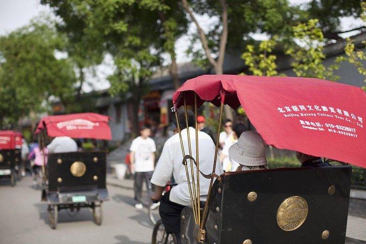 Tour privato di Pechino: Grande Muraglia di Mutianyu, Torre del Tamburo, Hutong con Rickshaw Ride