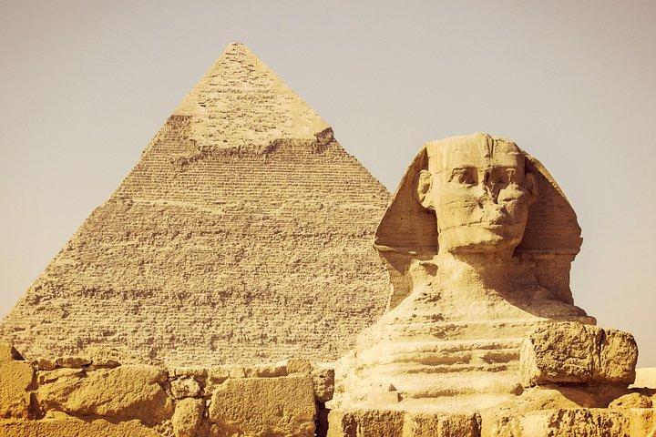 Opdag pyramiderne i Giza, Kamelridning, Saqqara, Memphis og Dahshur med frokost