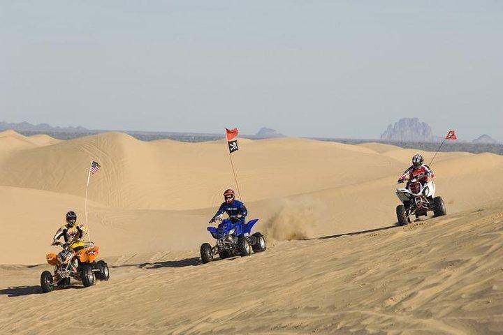 Safari de désert de quadruple d'Abu Dhabi avec 4W Dune Bashing et Off Road Adventure