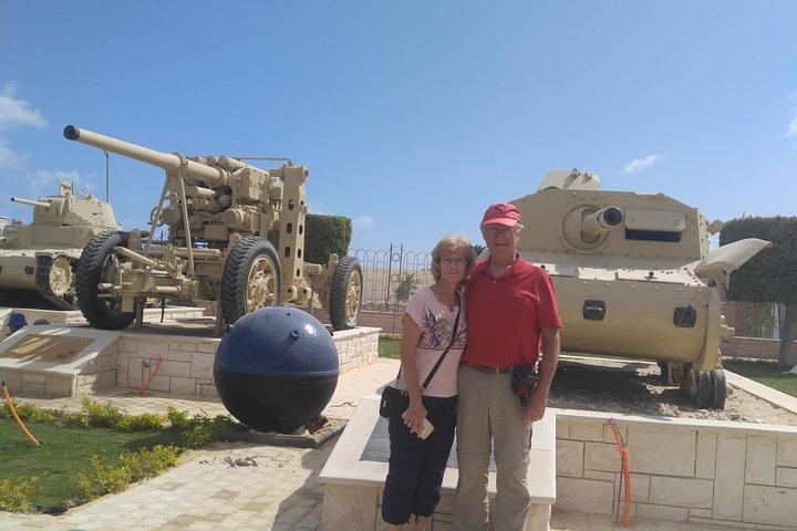 Viagem diurna ao campo de batalha de El Alamein saindo do Cairo com guia profissional