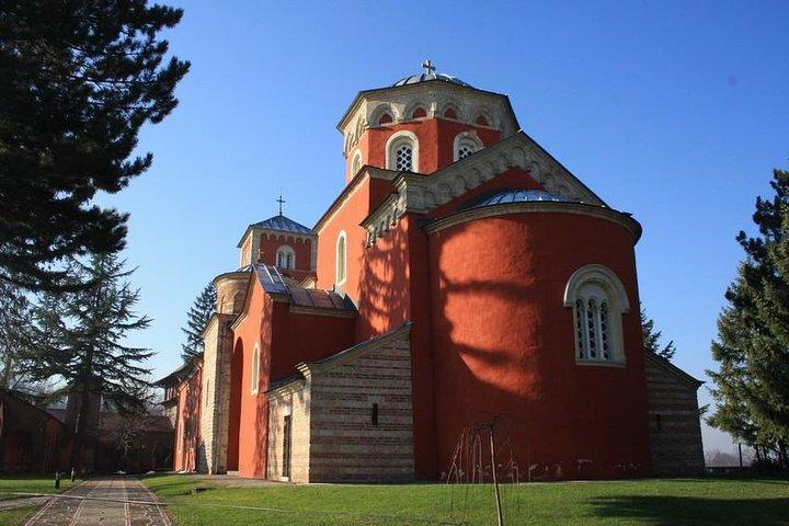 Excursion privée des monastères Zica et Studenica de Belgrade