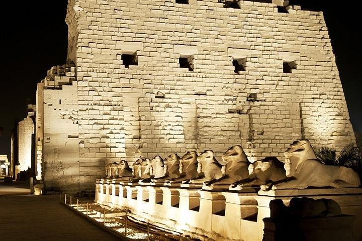 Sound and Light Show at Karnak Temple