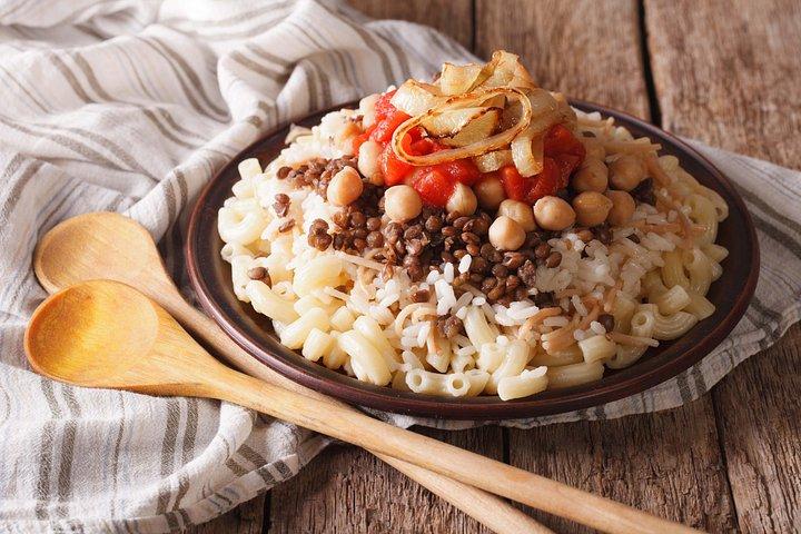 プライベートツアー：エジプト博物館とコシャリ料理教室