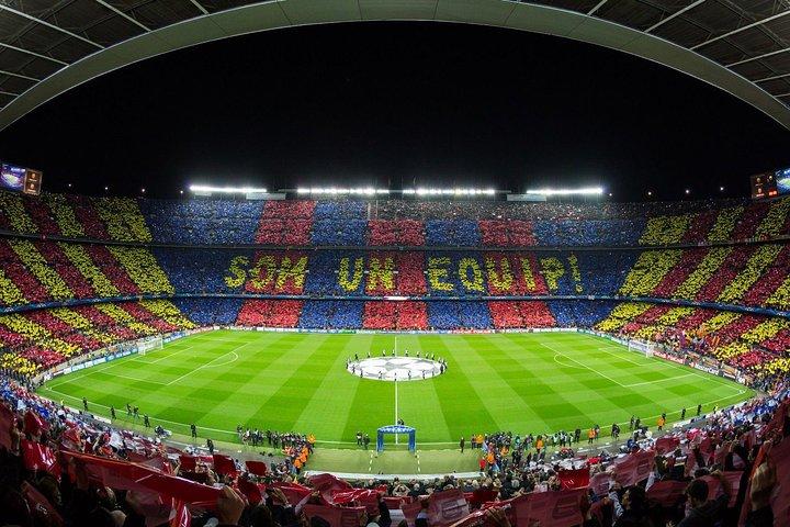 Spotify Camp Nou Tour privato con prelievo dall'hotel