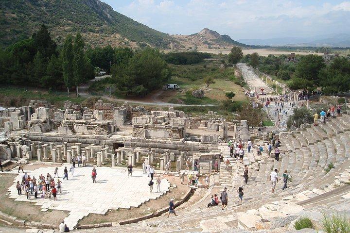 Private Höhepunkte von Ephesus vom Hafen von Kusadasi aus (ohne Anstehen)