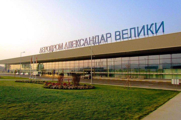 Traslado privado desde Ohrid al aeropuerto de Skopje