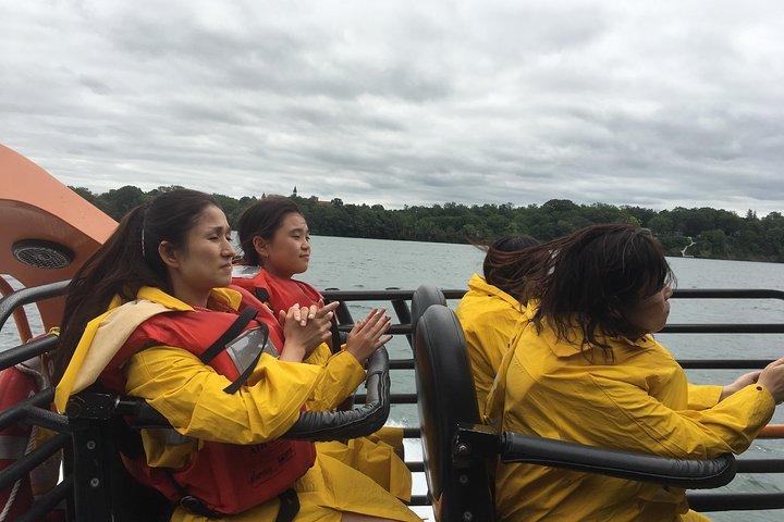 Niagara Falls Sightseeing Tour von USA Seite plus Jetboot