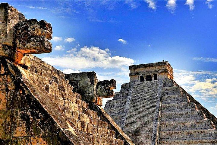 Dagtour door Chichen Itza, Cenote en de stad Valladolid