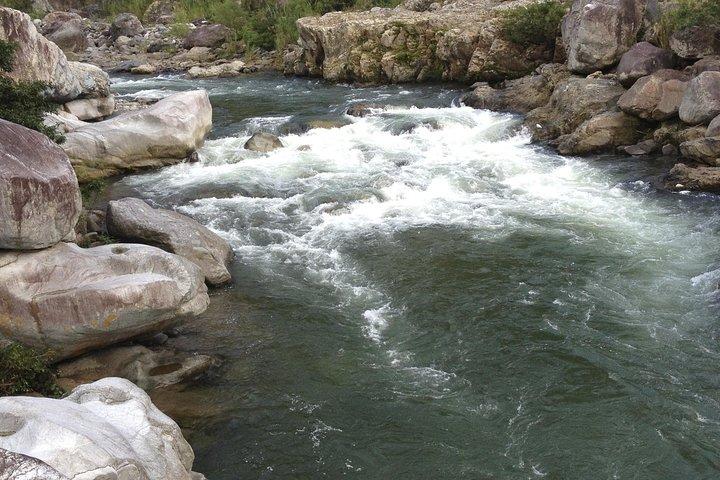 Petit bateau de rafting en eau vive à Jackson Hole