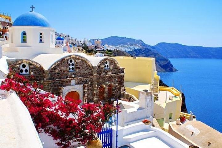 O melhor de Santorini, Tour privado de 4 horas da ilha, incluindo Oia