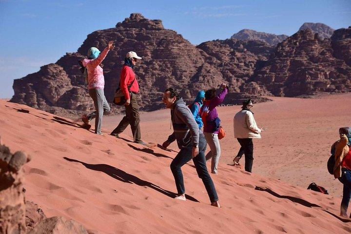 Tour privado en 3D: Petra Mount Nebo y Al Karak Castle Wadi Rum Red y Dead Seas