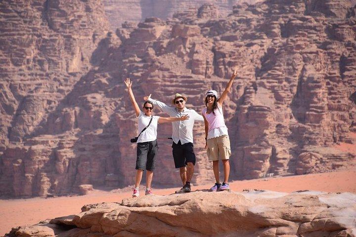 Excursão de 5 dias: Amman Petra Jerash Mount Nebo Castelo de Karak Wadi Rum Red & Dead Sea
