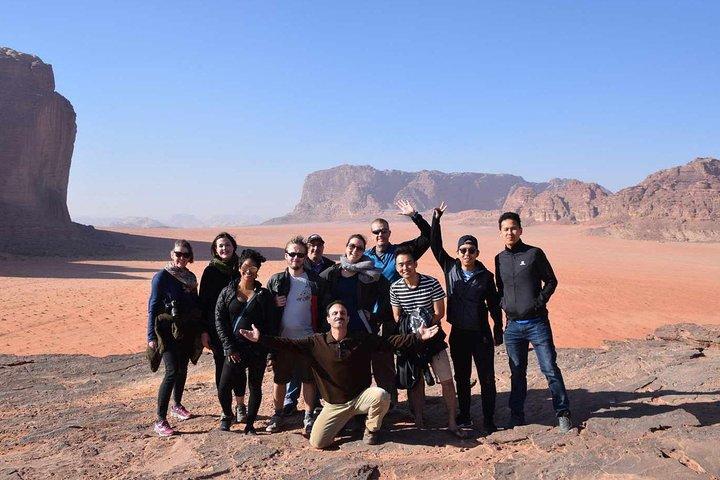 Excursão de 5 dias: Amman Petra Jerash Mount Nebo Castelo de Karak Wadi Rum Red & Dead Sea
