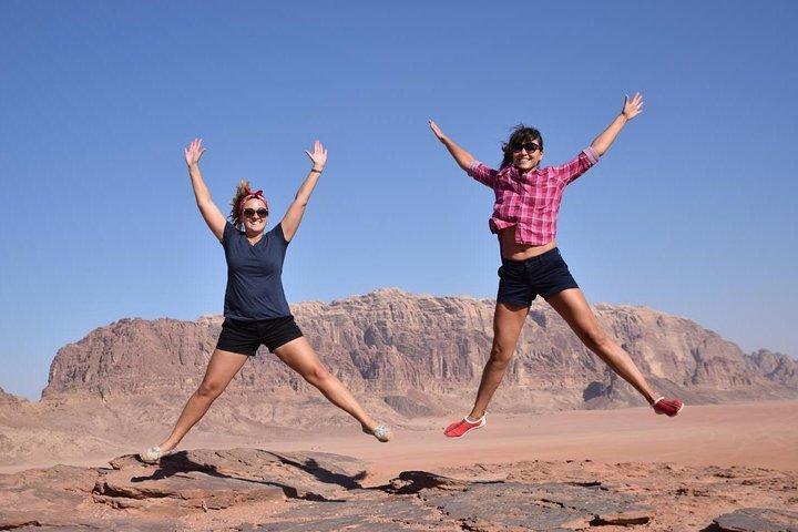 Excursão de 6 dias: Amman Petra Jerash Local do Batismo Castelo de Karak Wadi Rum Mar Vermelho e Morto