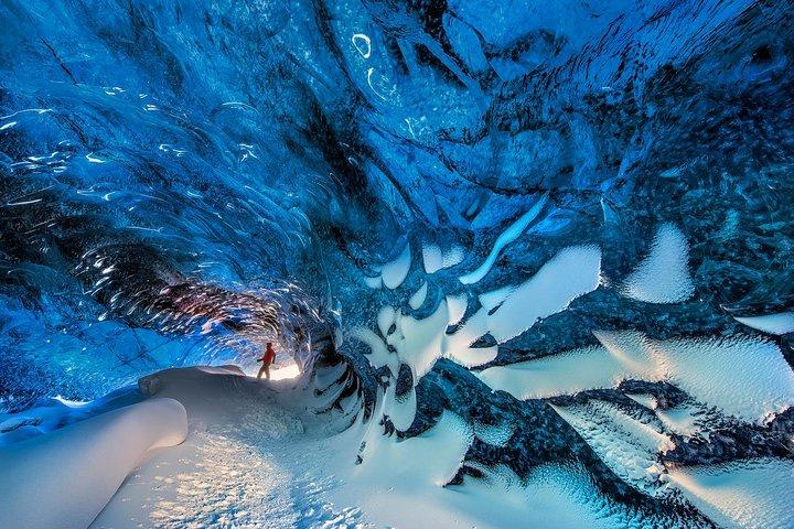 Tour des grottes de glace dans le parc national de Vatnajökull