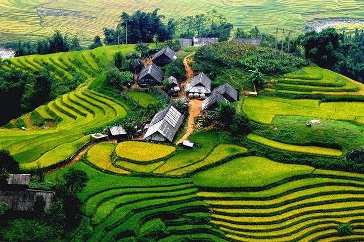 OS MELHORES PASSEIOS DE SAPA 3 DIAS 2 NOITES (01 Nite em 3 * hotel, 01 nite em homestay)