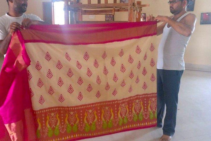 Tour de tissage de Pochampally saree au départ d'Hyderabad en voiture privée avec guide et déjeuner