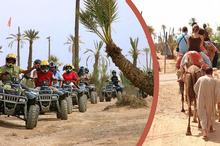 Quad Bike och Camel Ride helgedagstur från Marrakech