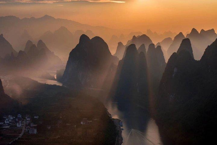 Half-Day Yangshuo Xianggong Mountain Sunrise Private Tour from GUILIN hotel
