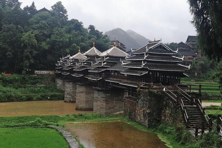 Privater Transfer von Guilin nach Zhaoxing und Zwischenstopp im Dorf Chengyang Dong