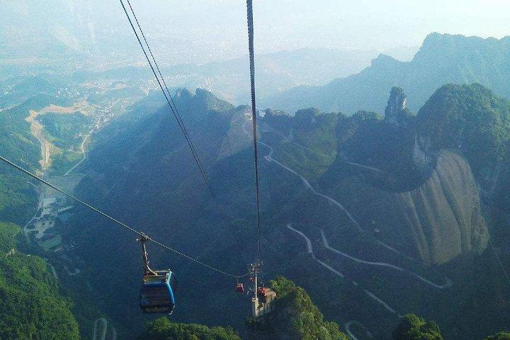 Ganztägige private Tour auf den Berg des Himmlischen Friedens mit dem Skywalk