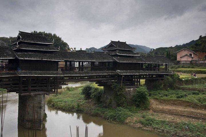 桂林または陽朔からSanjiang Chengyang Dong Villageプライベートデイツアー