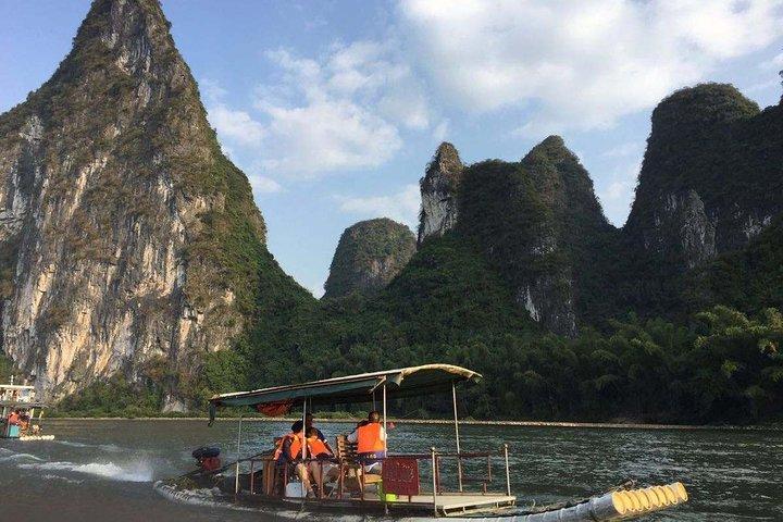 Croisière courte Li-River de Yangdi à Xingping avec chauffeur parlant anglais