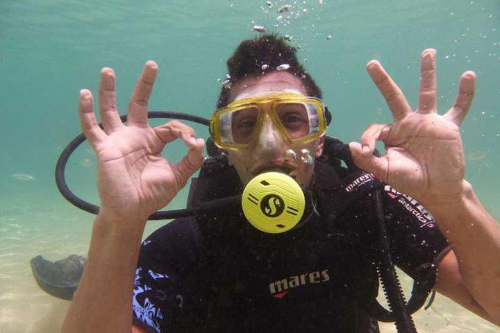 Duikdoop in Costa Teguise, Lanzarote