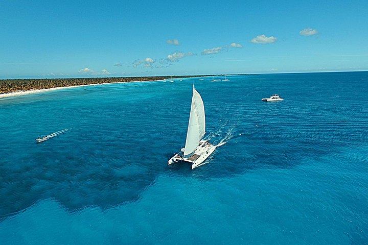 Saona Island kleine groep en ontspannen - luxe catamaran