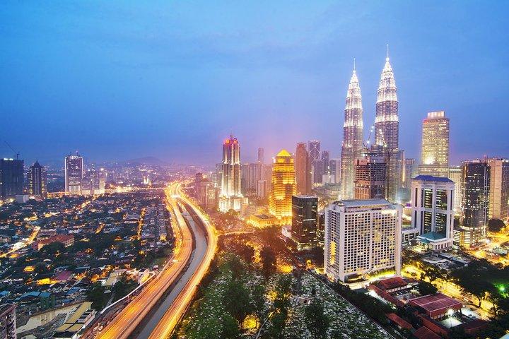 Tour Noturno Privado: Torre Gêmea Petronas e Compras