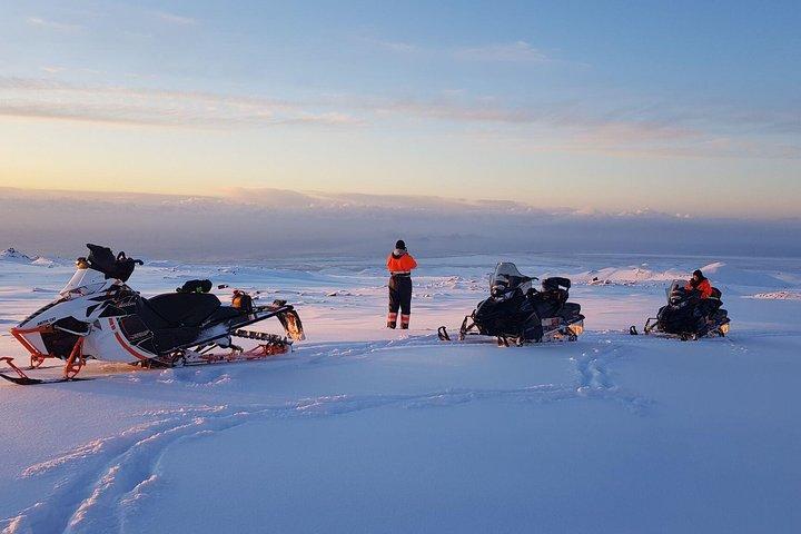 Motoneige à Eyjafjallajökull