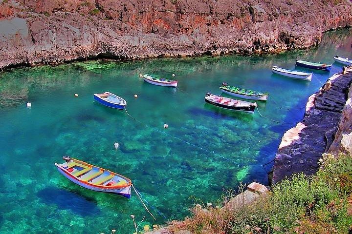 Blue Grotto och Marsaxlokk Halvdagstur från Valletta