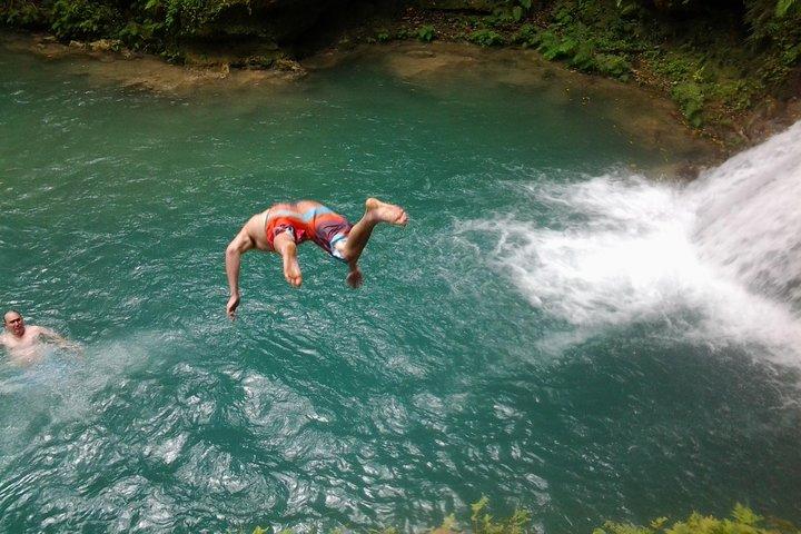 Falmouth Shore Excursion Blue Hole en Dunn's River Falls Combo