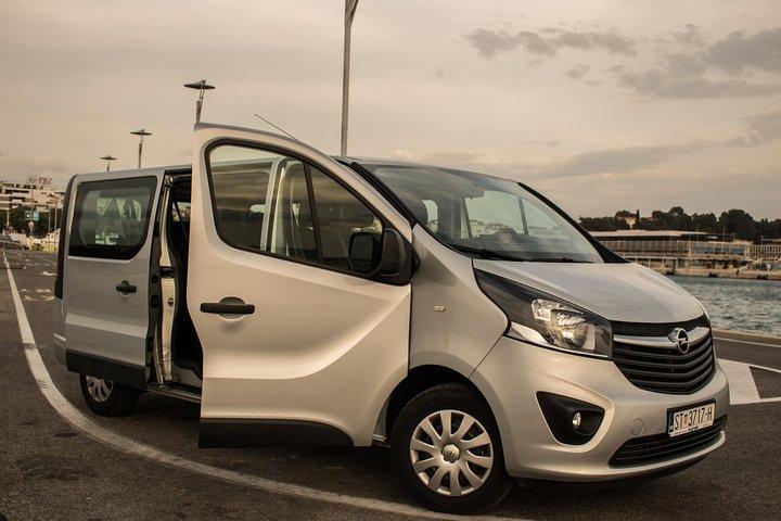 Privé transfer van Split naar Sibenik