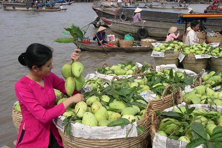 Private Cai Be Floating Market Tour com almoço e passeio de barco