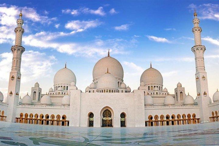 Da Dubai: tour di Abu Dhabi con Grande Moschea e Qasar Al Watan