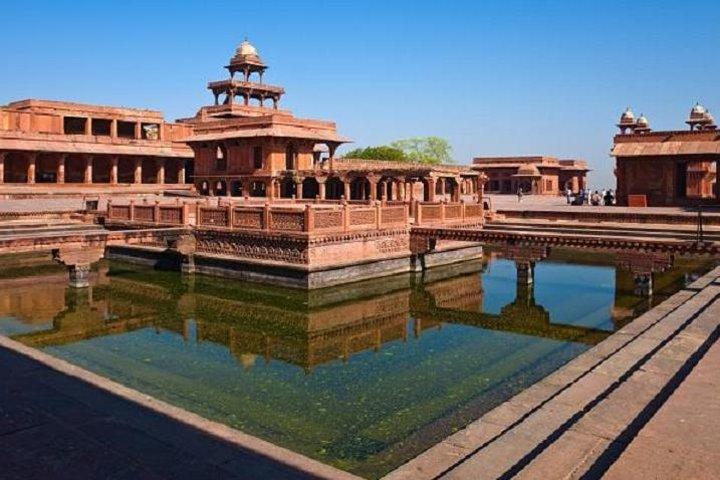 Agra Same Day Tour mit Fatehpur Sikri & Abhaneri Stepwells von Jaipur