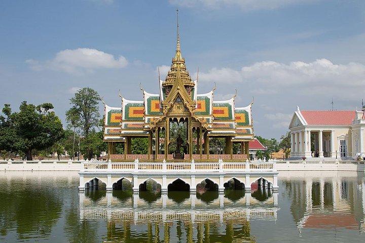 Tour privado a Ayutthaya y Bang Pa In Palace con tour en bote